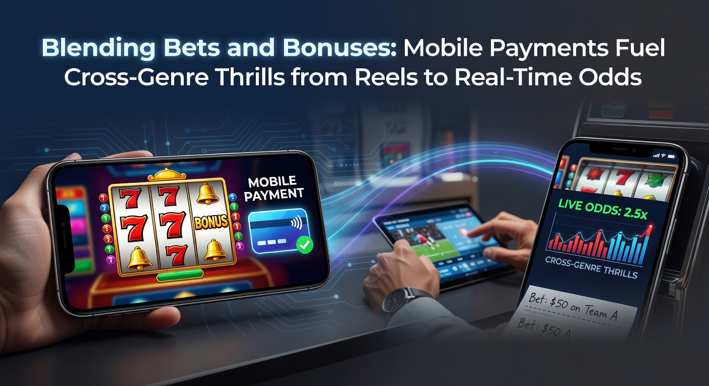 Vibrant mobile screen showing slot reels spinning alongside live sports odds and dealer tables, with payment icons flashing instant deposits