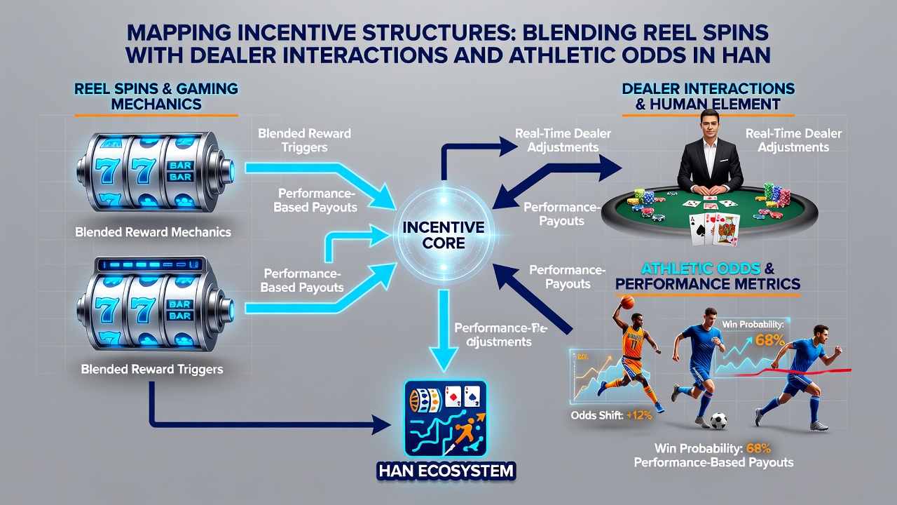 Diagram illustrating incentive flow between mobile slots, live dealer games, and sports betting sections within a single app dashboard