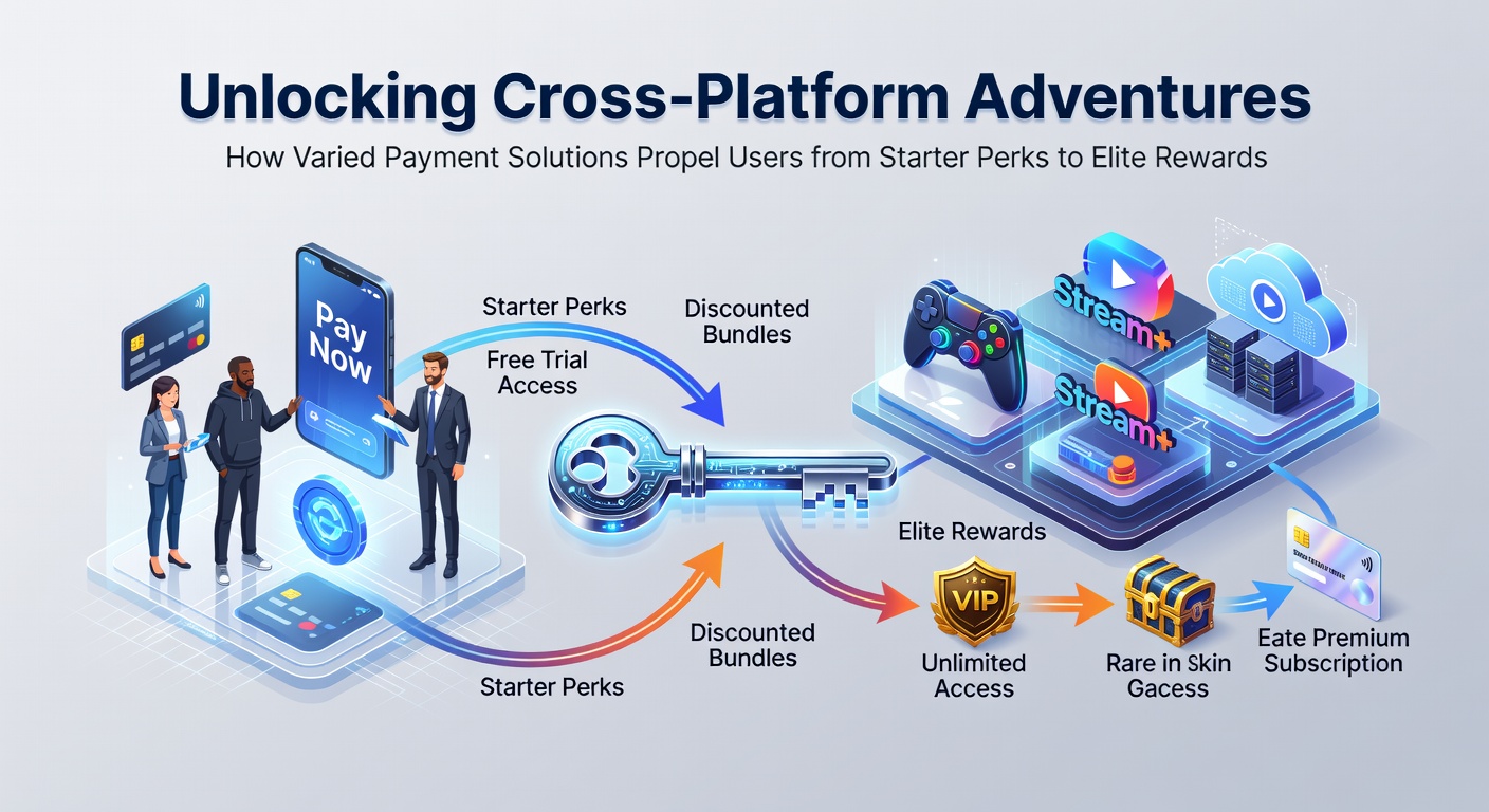 Visual of players advancing through VIP tiers via integrated payments between live tables and sports betting